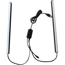 Resim Springsun Rgb Ekran Aydınlatma Klavye Arkası Işık, Uzaktan Kumandalı 5050 Led Şerit Işık Siyah 