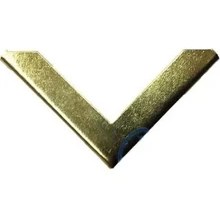 Resim Kitap, Kapak, Menü, Albüm Köşesi, Büyük - 23X40MM, Sarı, 10 Adet 