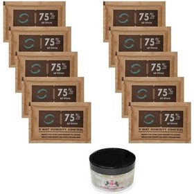 Resim Humidity 75 60g Humidor Puro Kutusu Nemlendirici 10lu Paket 