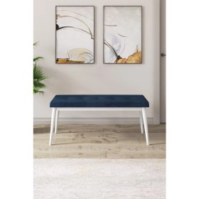 Resim Canisa Concept Arwen Serisi Bench, Gürgen Tam Isleket, 1.sınıf Babyface Kumaş , Beyaz Ayak 