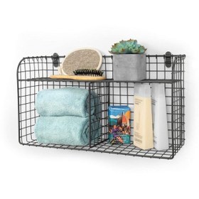 Resim Metal Banyo Mutfak Duvar Rafı Wd107 