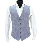 Resim Mentor Regalo Erkek Yelek V Yaka Lacivert Desenli 50612 L 