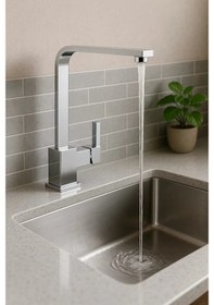 Resim Sardıcı Kare Mutfak Bataryası Pirinç Malzeme 