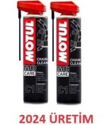 Resim Motul C1 Chain Clean Profesyonel Zincir Temizleyici 2 x 400 ML 