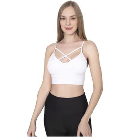 Resim 1052 Pinkhan Ön Çapraz Büstiyer Kadın Yeşil 