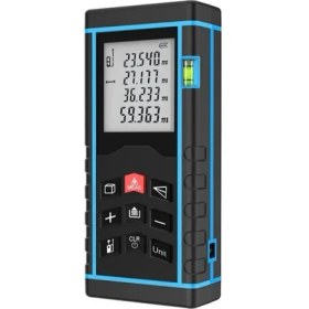 Resim Hangora Buffer® Profesyonel 40 Metre Dijital Lazer Metre Ölçüm Cihazı-Lcd Ekranlı,su Terazili,pisagor Ölçüm Fonksiyonlu,20 Kayıt Hafızalı,hassas Lazer Ölçer 