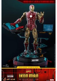 Resim Hot Toys Iron Man The Origins (Deluxe) Diecast Sixth Scale Figure CMS08 - 908152 