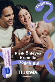 Resim Mustela Bebek Pişik Önleyici Koruyucu Doğal Kökenli Bakım Kremi 50ml Seyahat Boy 5+5ml Hediyeli 