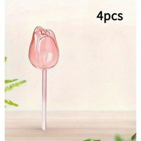 Resim Xuweiwei Tulip Desenli 3 Günlük Kendinden Sulama Küreleri Yavaş Damla Sulama Sistemi 