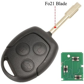 Resim Ford Focus Fiesta Fusion C-max Ve Mondeo Galaxy C-max S-max İçin Id60 4d63 Çipli 315 Mhz Uzaktan Anahtar 0388 