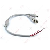 Resim Hazır Kablolu Bnc Ve Power Jack Dc Kablo 1 Adet 30Cm 