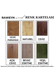 Resim deryawood Raweyn Masif Ağaç Keson 
