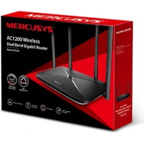 Resim Mercusys AC12G | AC1300 Mbps Dual-Band Wi-Fi 5 Router | Gigabit Port | Fiber Uyumlu | Akıllı Bağlantı | MU-MIMO | Beamforming | WPA3 | Kolay Kurulum | Mobil Uygulama 