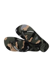 Resim Havaianas Top Camu Green Oliveblack Koyu Yeşil Erkek Terlik 