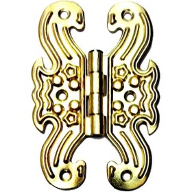 Resim Dekoratif Sac Kelebek Menteşe - Büyük, Sarı, 100 Adet 1 Adet 