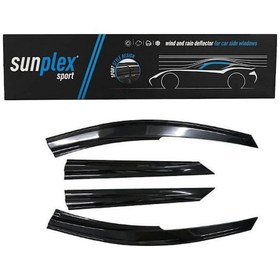 Resim Sunplex Toyota Corolla 2019-2024 Cam Rüzgarlığı 4 Parça 