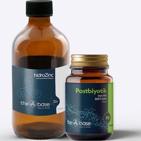 Resim The Base Hidrozinc 500 Ml Ve Pb Postbiyotik 30 Kapsül 2'li Paket 