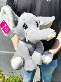 Resim Sevimli Cute Fil Peluş Oyuncak 30cm PEMBE 