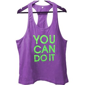 Resim Top Glory Youcan Fitness Gym Tank Top Sporcu Atleti (532147704) Mor 