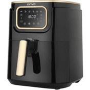 Resim Onvo Airfryer Fritöz 5,5 LT Dijital 