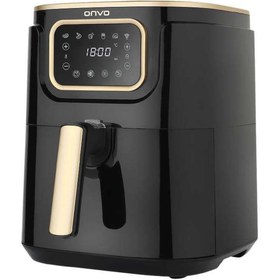 Resim Onvo Airfryer Fritöz 5,5 LT Dijital 