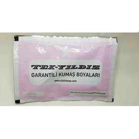 Resim Tek Yıldız Kumaş Boyası Pembe 124-Pembe 
