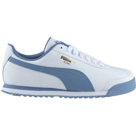 Resim Puma Roma Basic Erkek Beyaz Spor Ayakkabı 369571-52 Beyaz  | Orijinal 