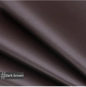 Resim Düzeltme Çizik Delikleri Kendinden Yapışkanlı Deri Tamir Yaması Yüksek Dark Brown 200x50cm 