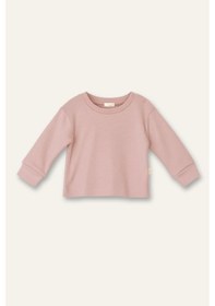 Resim Mininio Unisex Bebek Organik İkili Takım - Pudra Pudra 