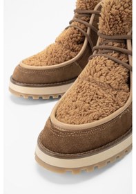 Resim Valmenti Kadın Taba Süet Hakiki Deri Casual Bot 902 6062 Bn Bot Sk23/24 Taba 