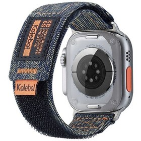 Resim iOs Watch Uyumlu Serisi İçin 3 42mm Kovboy Naylon Cırt Cırt Raptiye Saat Bandı Kayısı 