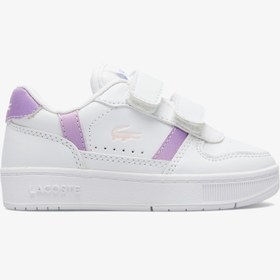 Resim Lacoste T-Clip Set Bebek Beyaz Cırt Cırtlı Spor Ayakkabı 