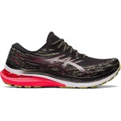Resim Asics Siyah - Kırmızı Erkek Koşu Ayakkabısı 1011B440-006 GEL-KAYANO 29 Asics