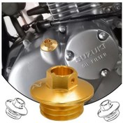 Resim Hightower Mavi Evrensel Motosiklet Motor Yağı Kapak Kapağı - Dayanıklı Metal Honda Kawasaki Yamaha 