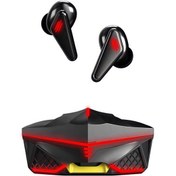 Resim Madepazar K98 Bluetooth Işıklı Metal Kasa Kulak İçi Oyuncu Kulaklığı 