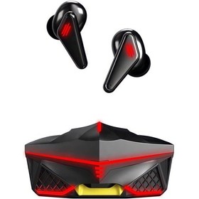 Resim Madepazar K98 Bluetooth Işıklı Metal Kasa Kulak İçi Oyuncu Kulaklığı 