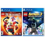 Resim TT Games Lego The Incredibles + Lego Batman 3 Beyod Gotham Ps4 Oyun 