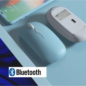 Resim Jingyi Kablosuz Bluetooth Fare iPad Samsung Huawei Lenovo Mipad Android Windows Tablet Pil Dizüstü Dizüstü Bilgisayar Için Fare (Yurt Dışından) 