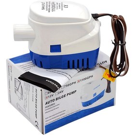 Resim 1 adet DC 12V 1100GPH Bilge Pompası - Otomatik Mini Elektrikli Submersible Pompası, Kayak, Deniz Teknesi ve Bahçe Aksesuarları için, IP68, Dayanıklı Plastik, Kolay Kurulum, Elektrik Gerektirmez, Deniz Bilge Pompası, Kompakt Tasarım, Güçlü Yapı 
