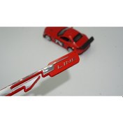 Resim Dk Kia Gt Line Bagaj Logo 3m 3d Krom Kırmızı Metal Logo 