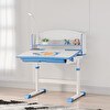 Resim Karr Kids Sakura Yükseklik ve Açı Ayarlı Ergonomik Mavi Çocuk Çalışma Masası 