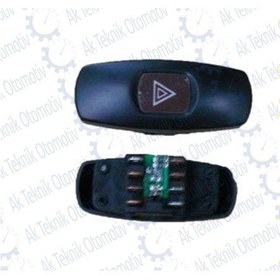 Resim Dortlu Flasor Dügmesi Fiat Bravo Marea 504626982 