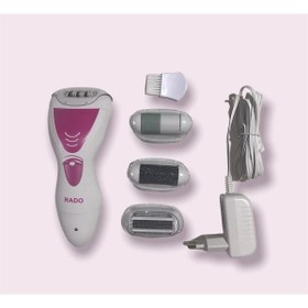 Resim Empressco 4'ü 1 arada su geçirmez epilasyon cihazı, pembe renkli ve kullanışlı tasarım 