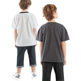 Resim Just Smile Erkek Çocuk 2'li Paket T-shirt 