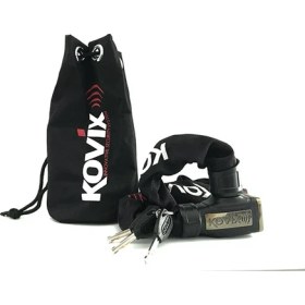 Resim Kovıx KCL8-120 Alarmlı Zincir Kilit 