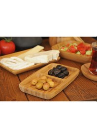 Resim Bambum Ganberi Lite 2 Bölmeli Sosluk B5740 Ahşap 