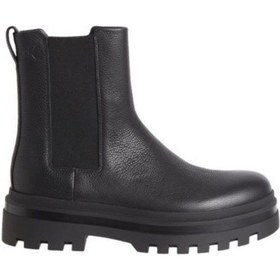 Resim Calvin Klein Lugged Chelsea Boot Hıgh Lth-10218 Black 