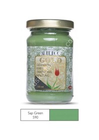 Resim Artdeco Geleneksel Ebru Boyası 105ml Sap Yeşil 590 