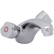 Resim Eca Pınar Lavabo Bataryası Musluğu Çift Su Girişli 102108557 