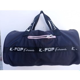 Resim Taros Çanta 5878 K-Pop Spor Çantası Siyah 